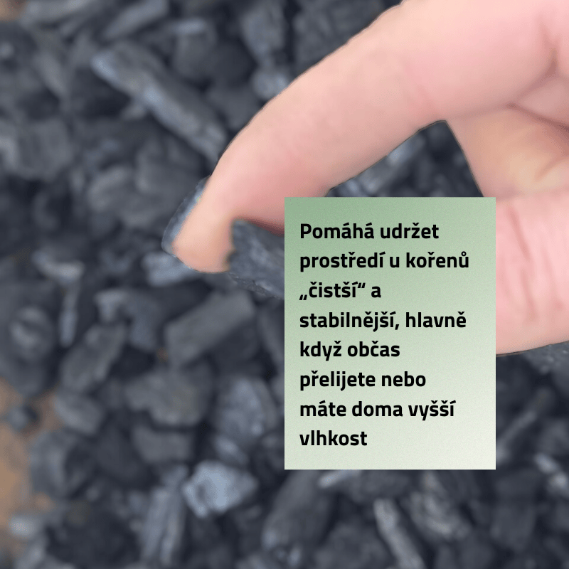 Aktivní uhlí 1 litr
